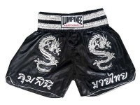Lumpinee Dragon Thai Boxing Shorts : LUM-038 Black