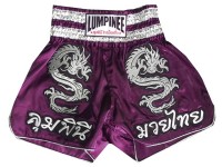 Lumpinee Dragon Kick Boxing Shorts : LUM-038 Violet